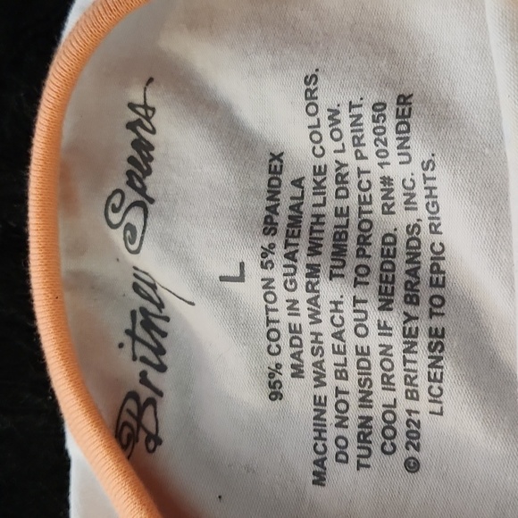 90's Britney Spears Crop Top - Picture 4 of 10